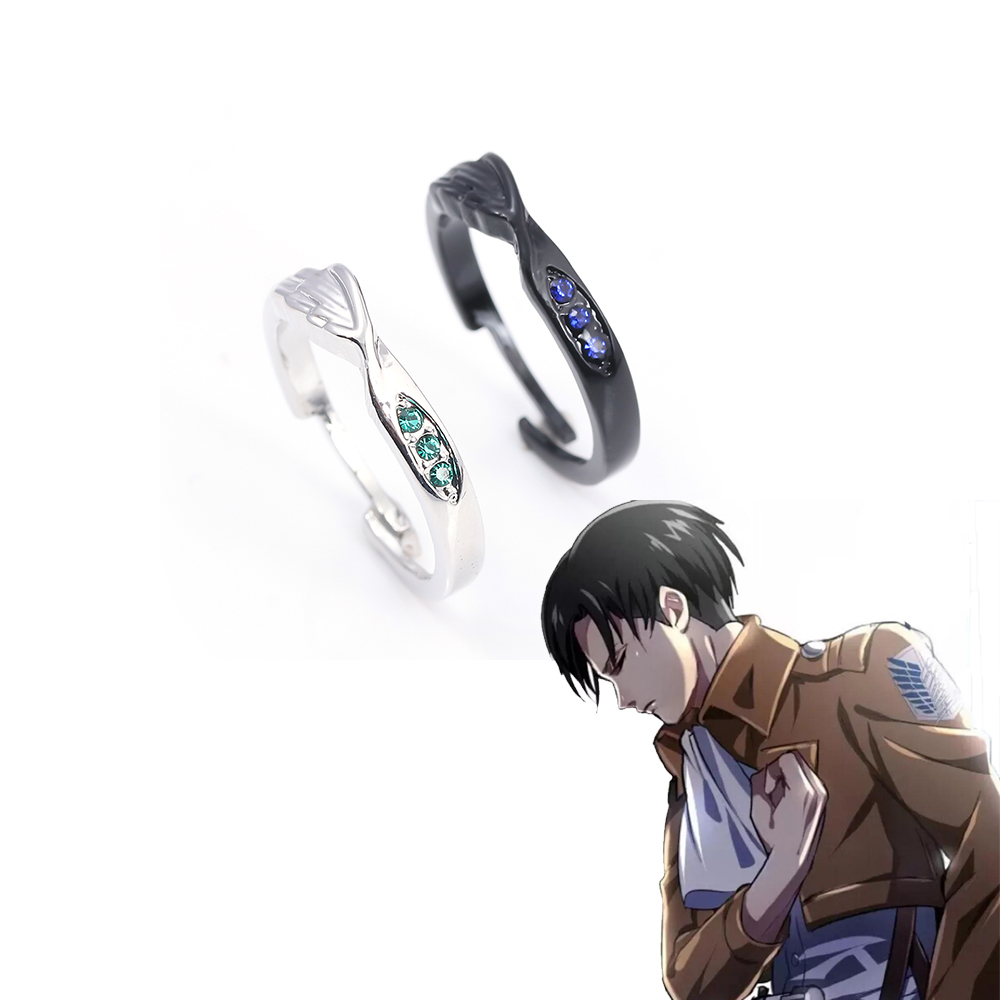 Levi Jewelry & Watches Inc - Anime Aanval Op Titan Ringen Anime