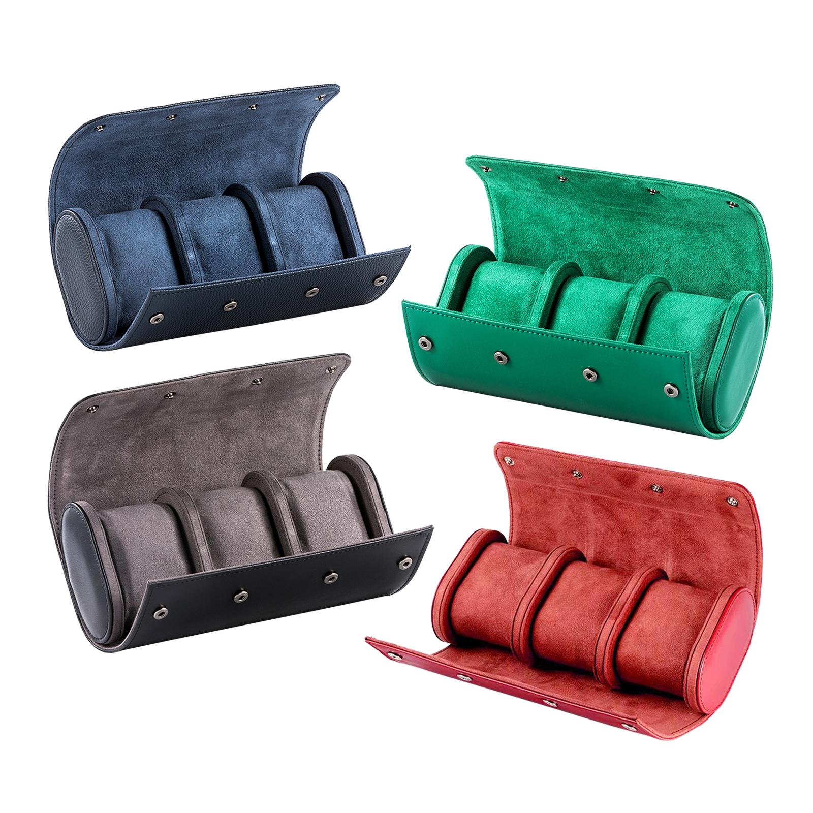 Best Jewelry Watches - 3 Slots Draagbare Horloge Box Chic