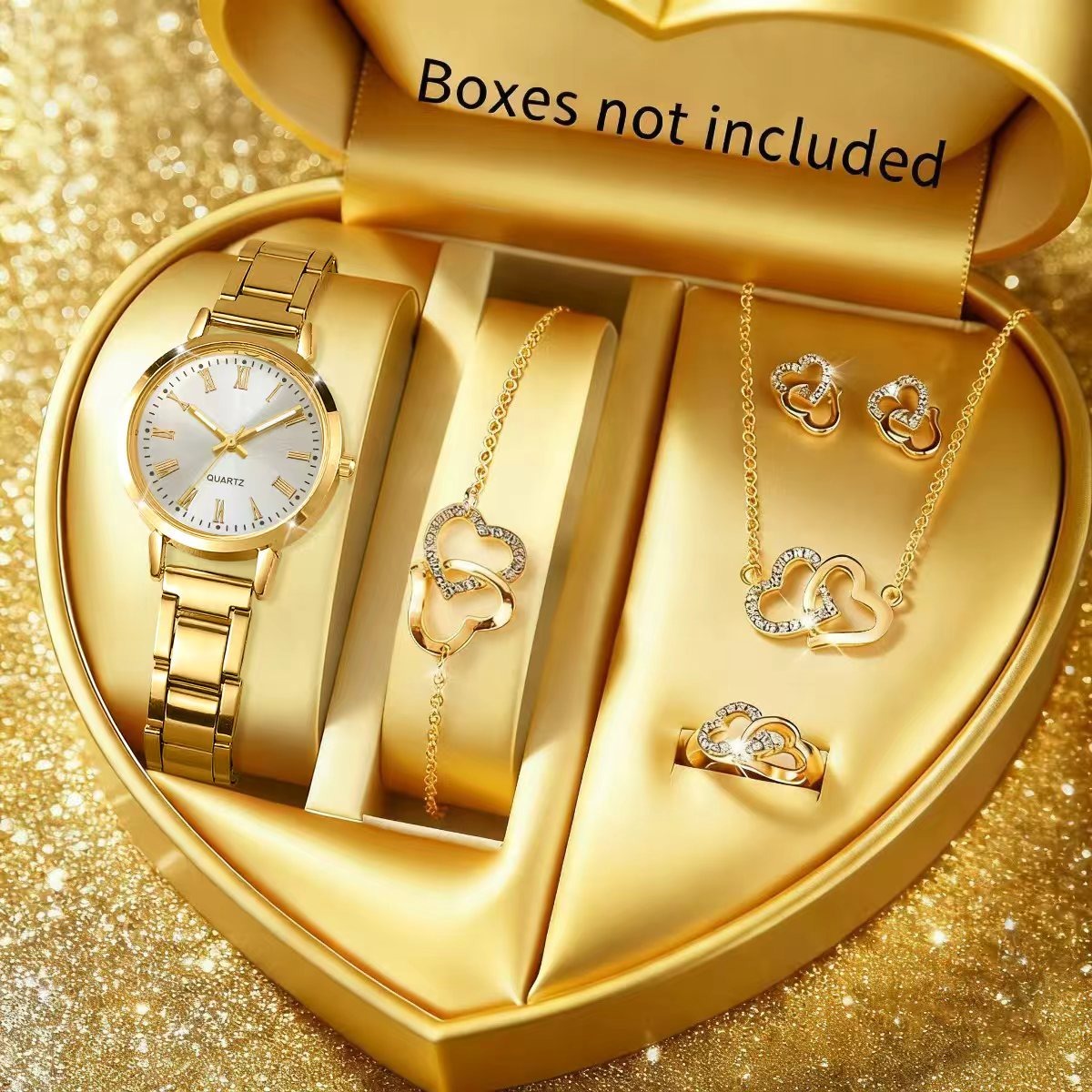 Jewelry Clasp Watches - 6 STKS Mode Dames Quartz Horloge