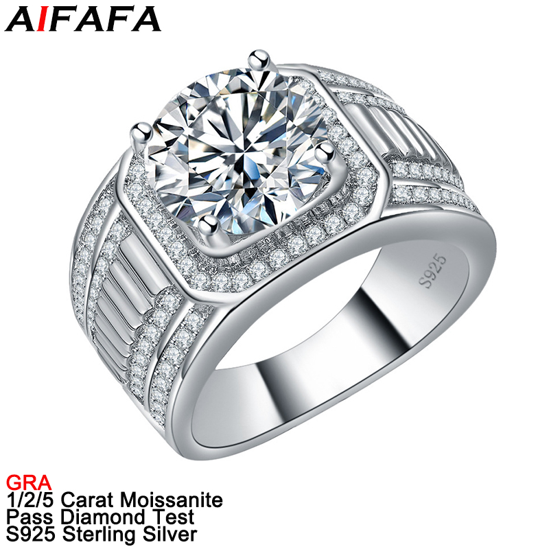 Moissanite Ring - 1 2 5 Karaat D Kleur