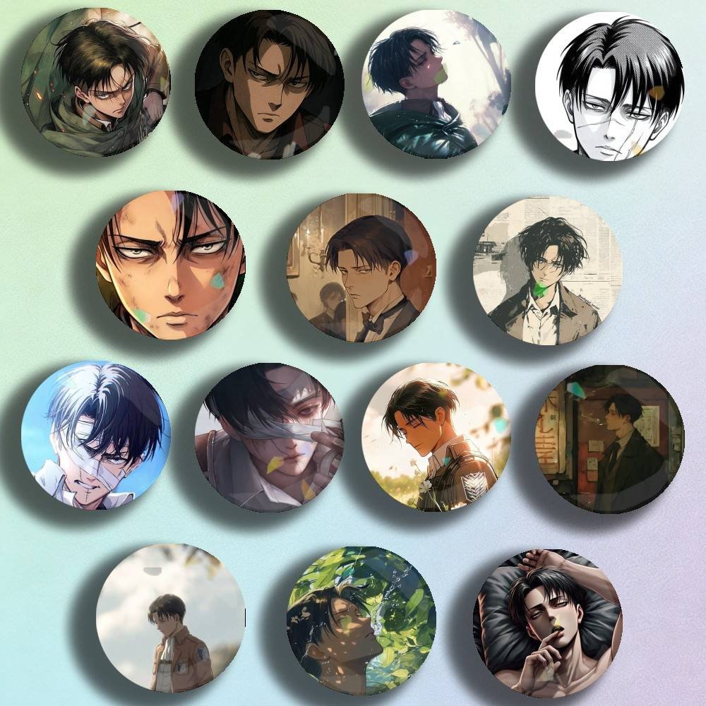 Levi Jewelry & Watches Inc - Aanval op Titan Levi Ackerman Badge