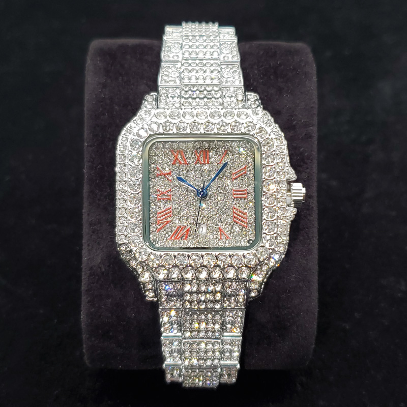 Jewelry Clasp Watches - Luxe diamanten horloges voor dames, modieus