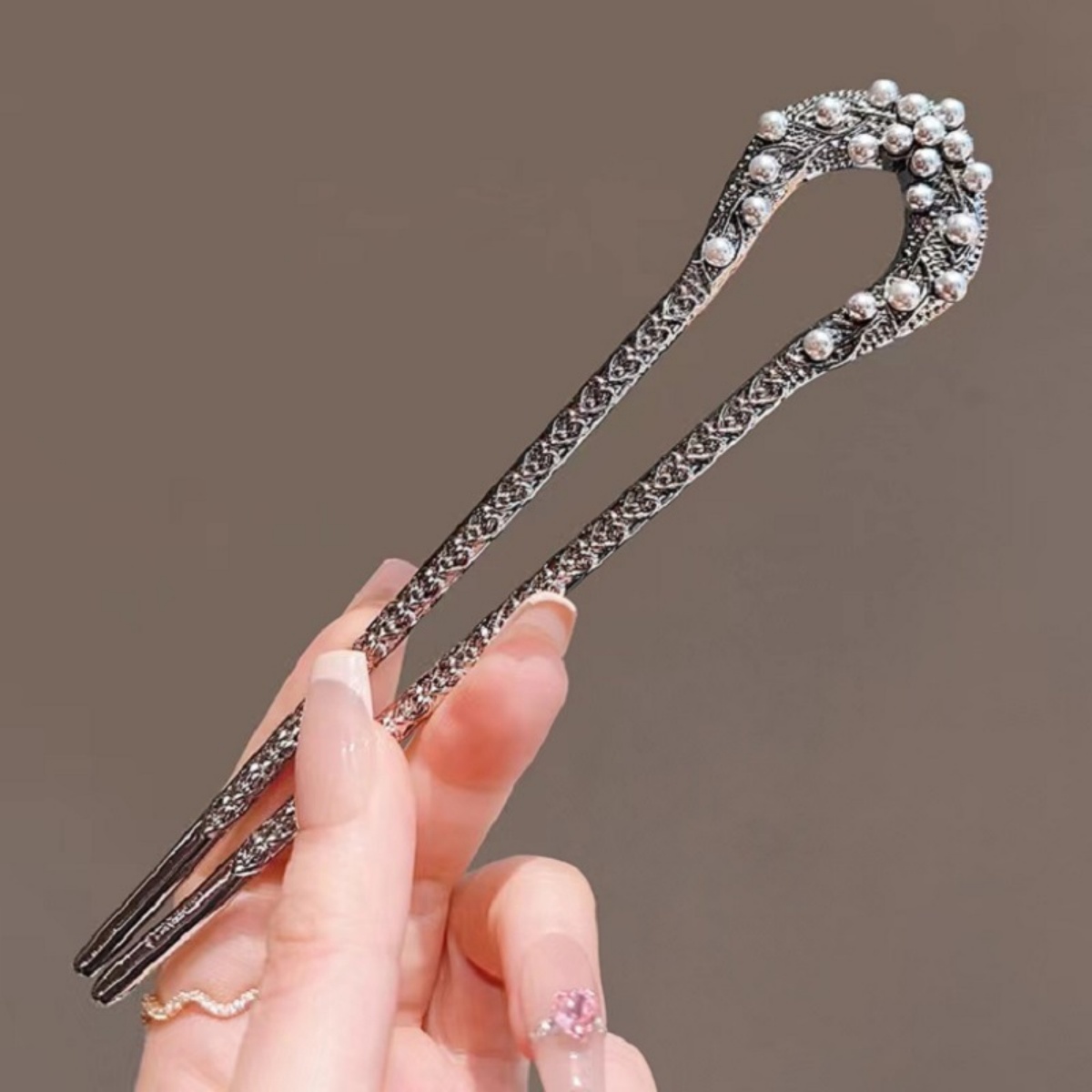 Shop Jewelry & Watches Near Me - Nieuwe Parel U-vormige Haarspeld Voor Vrouwen