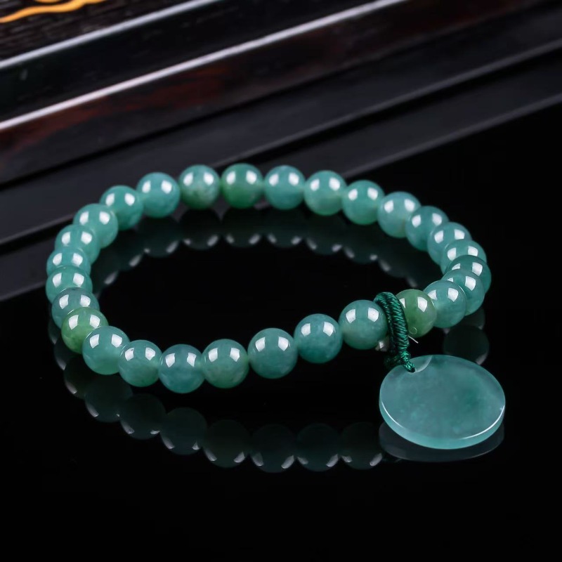 Luxury Gifts Jewelry & Watches Namfleg Mostar - Natuurlijke Jadeiet Blauw Water Niets Plaquette