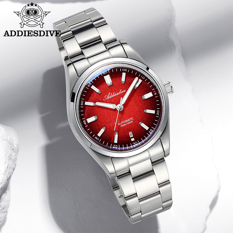 Mens Mechanical Watch - Addiesdive Horloge Voor Gift 39 Mm
