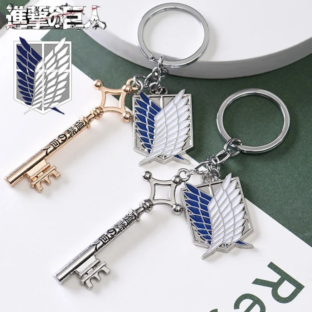 Levi Jewelry & Watches Inc - Aanval op Titan Metalen sleutelhangers voor
