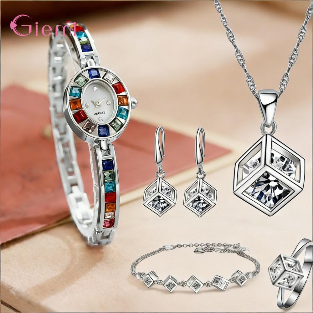 Mooie 925 sterling zilveren ge - Best Jewelry Watches recensie en prijs