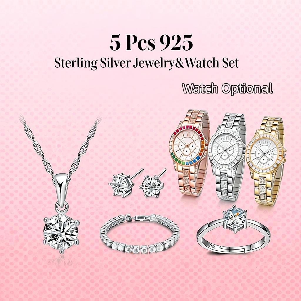 Mooie 925 sterling zilveren ge - Best Jewelry Watches recensie en prijs
