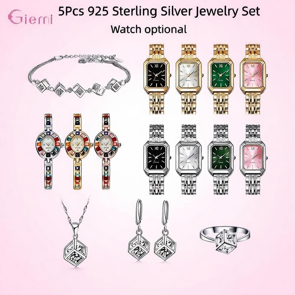 Mooie 925 sterling zilveren ge - Best Jewelry Watches recensie en prijs