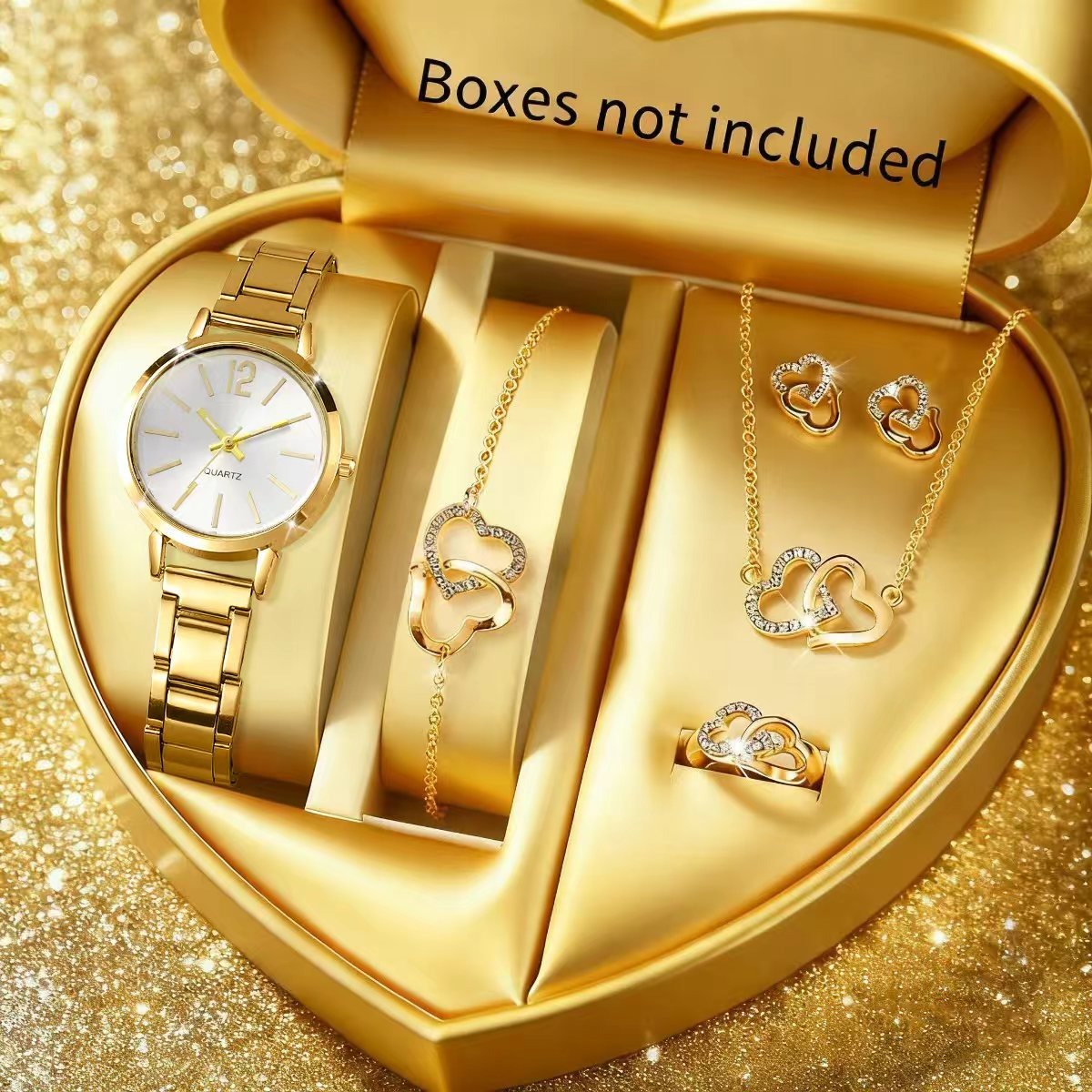 6 STKS Mode Dames Quartz Horlo - Jewelry Clasp Watches recensie en prijs