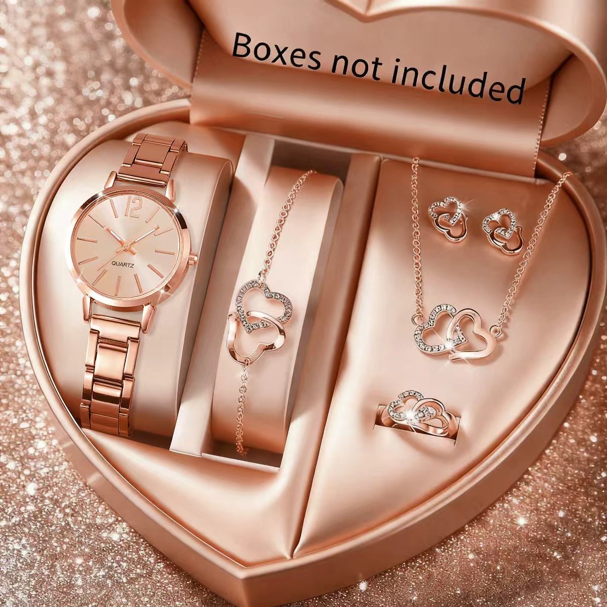 6 STKS Mode Dames Quartz Horlo - Jewelry Clasp Watches recensie en prijs