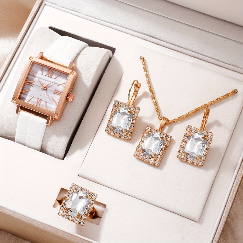 5-delige dameshorloge set, vin - Jewelry Watches Vintage recensie en prijs