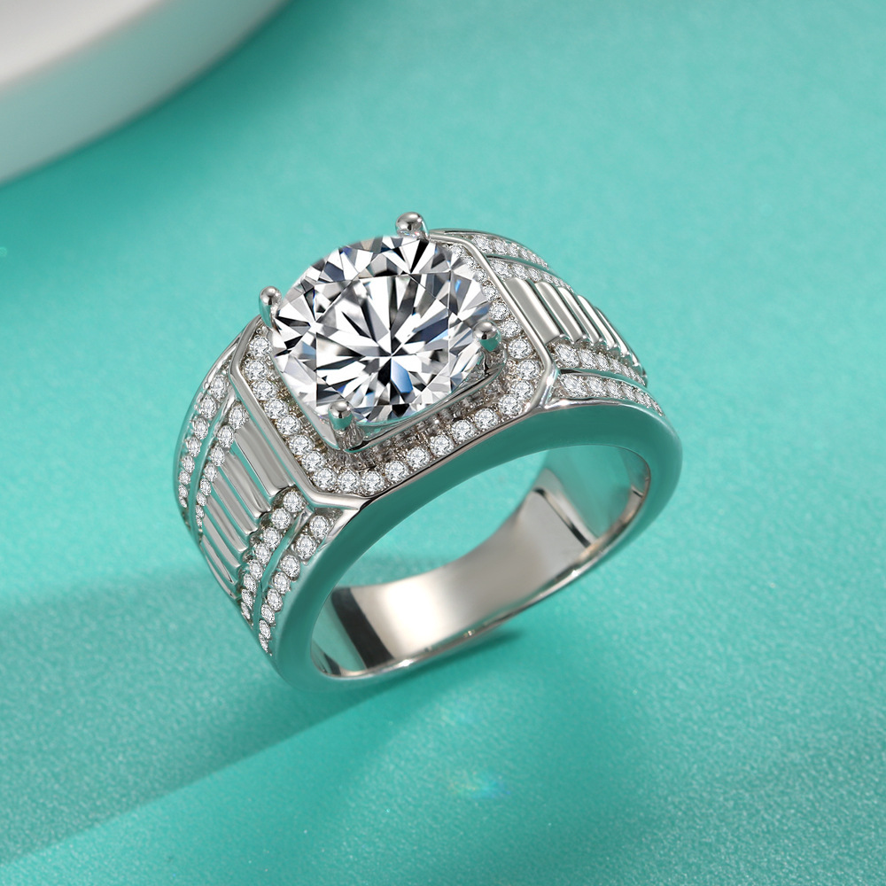 1 2 5 Karaat D Kleur Moissanit - Moissanite Ring recensie en prijs