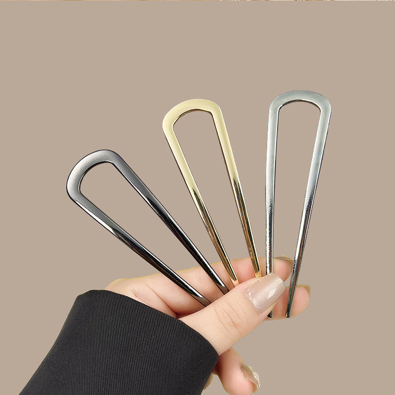 Eenvoudige U-vormige haarvorke - Shop Jewelry & Watches Near Me recensie en prijs