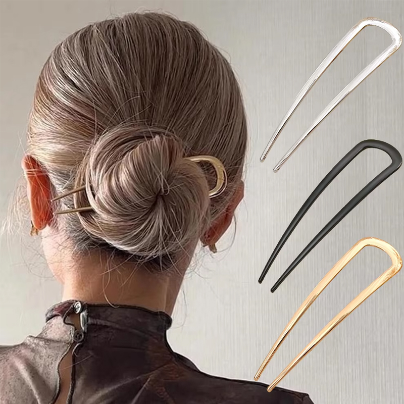 Eenvoudige U-vormige haarvorke - Shop Jewelry & Watches Near Me recensie en prijs