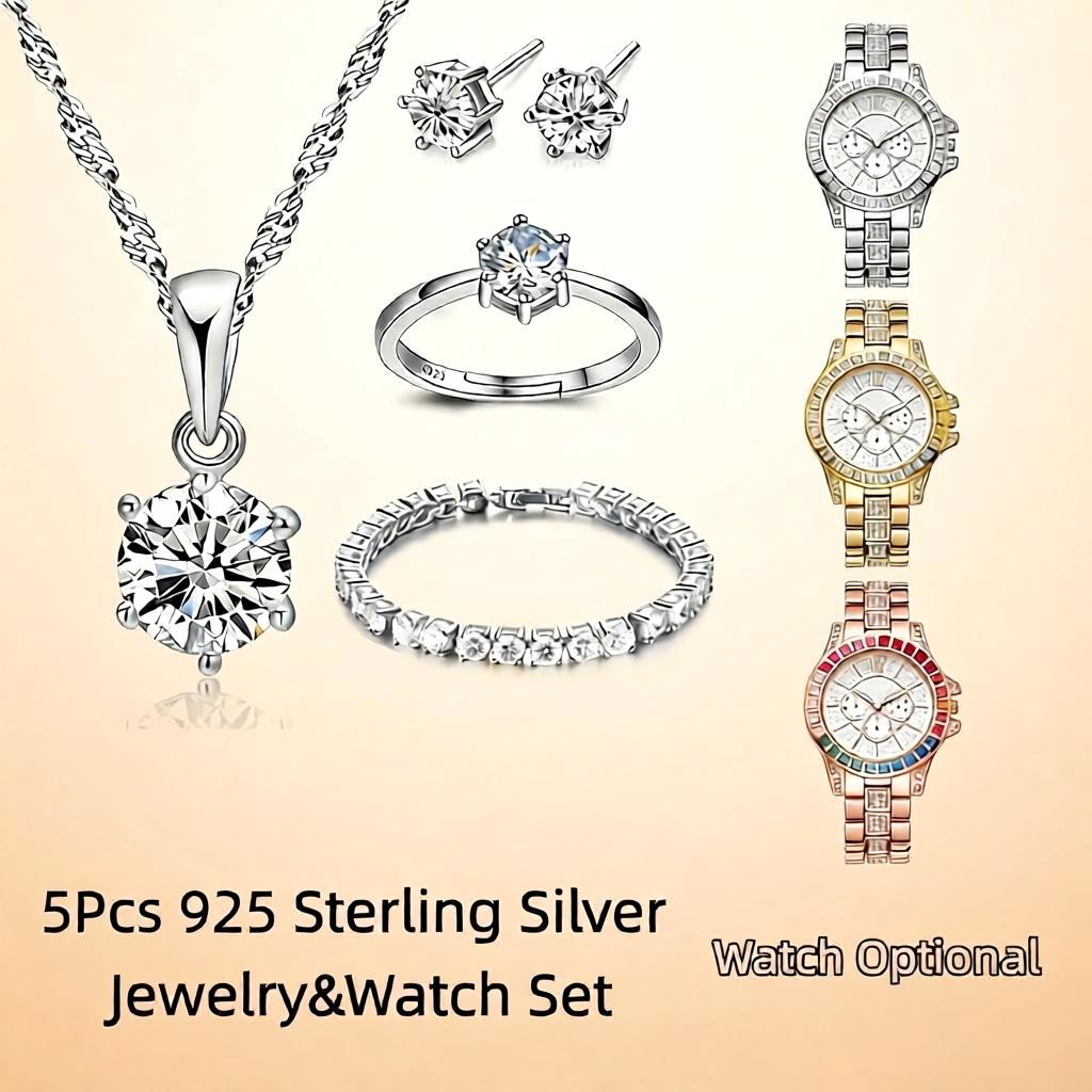 Prachtige 925 sterling zilvere - Best Jewelry Watches recensie en prijs