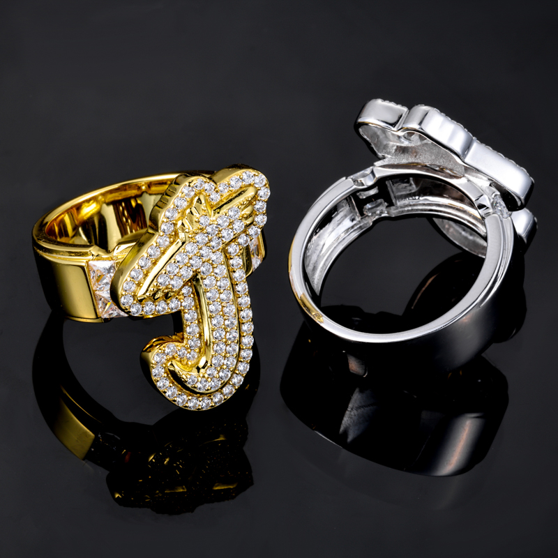 TUHE Iced Out Moissanite Op Ma - Moissanite Ring recensie en prijs
