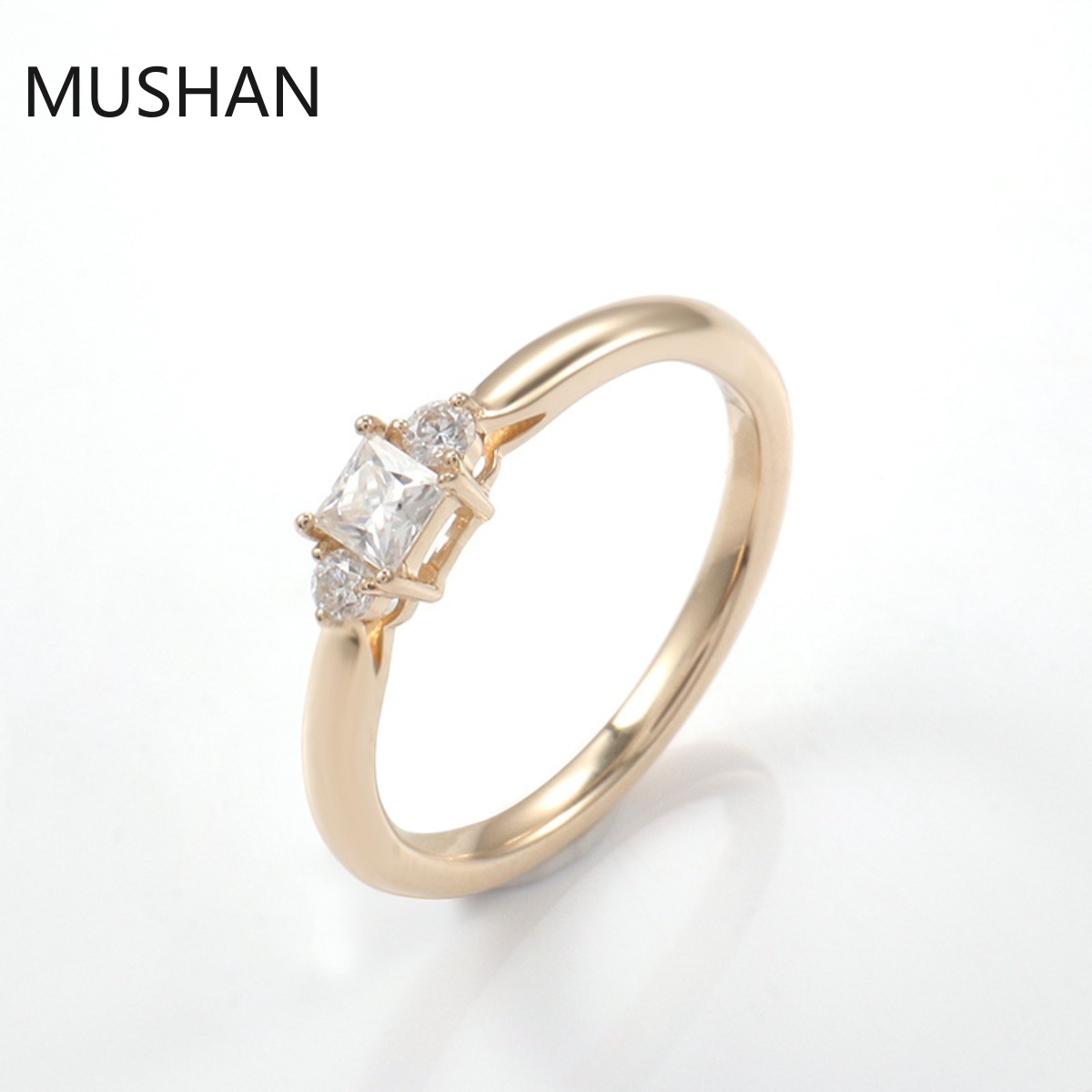 MUSHAN Luxe Op Maat Gemaakte 1 - Moissanite Ring recensie en prijs