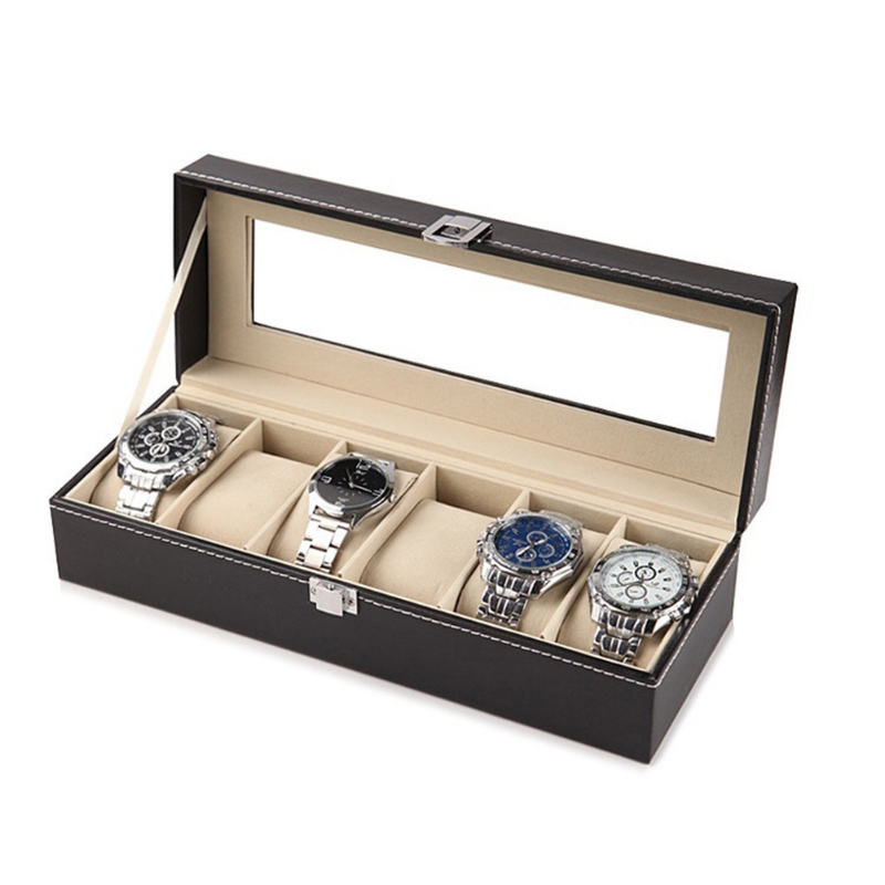 PU lederen horlogebox organize - Best Jewelry Watches recensie en prijs