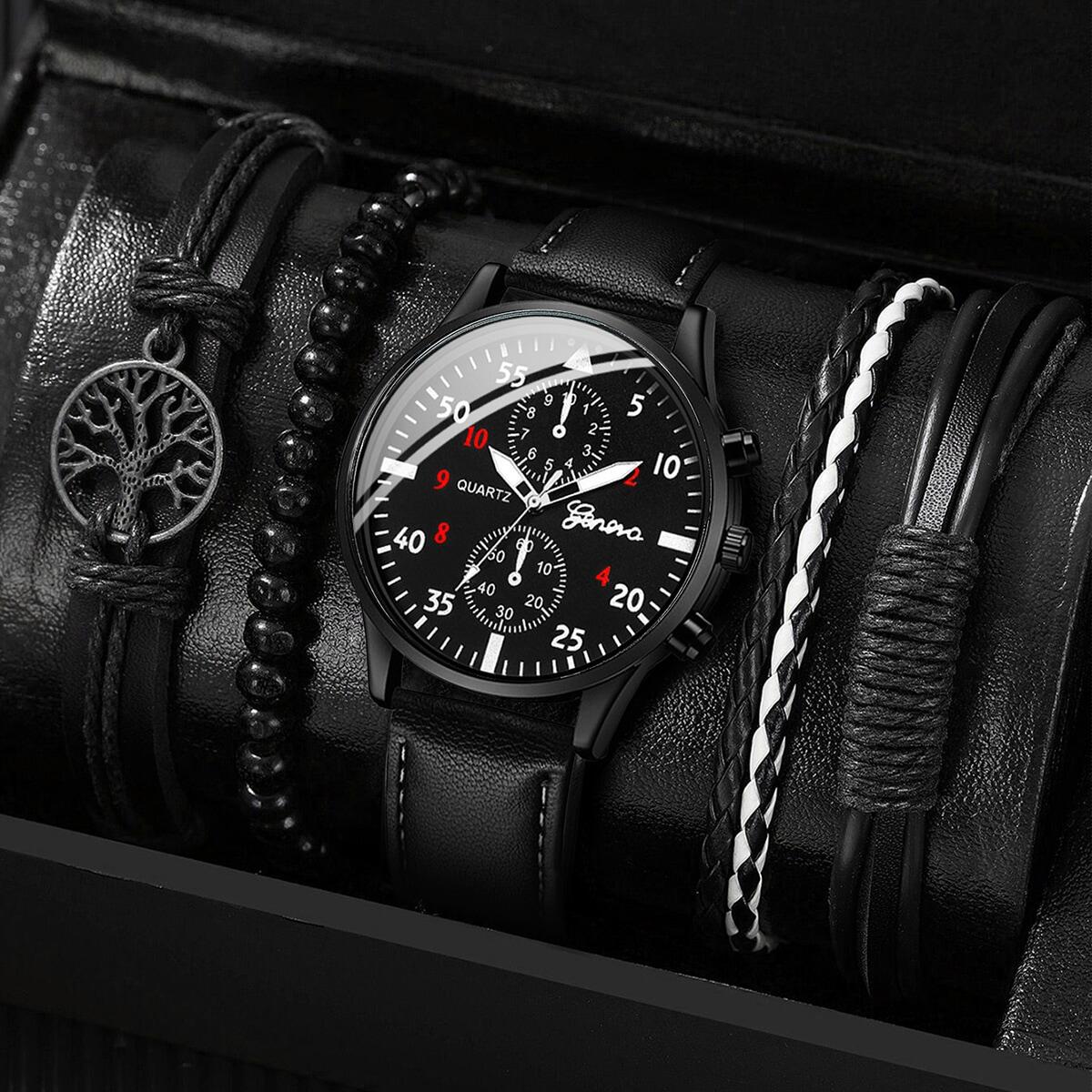 5 Stuks/4 Stuks Mode Heren Zak - Jewelry Watches Vintage recensie en prijs