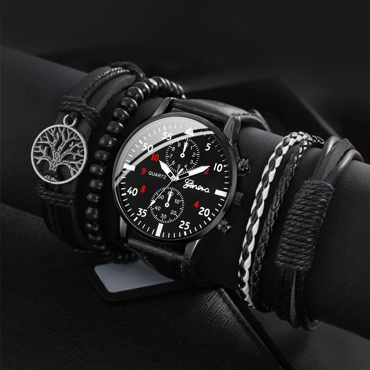 5 Stuks/4 Stuks Mode Heren Zak - Jewelry Watches Vintage recensie en prijs