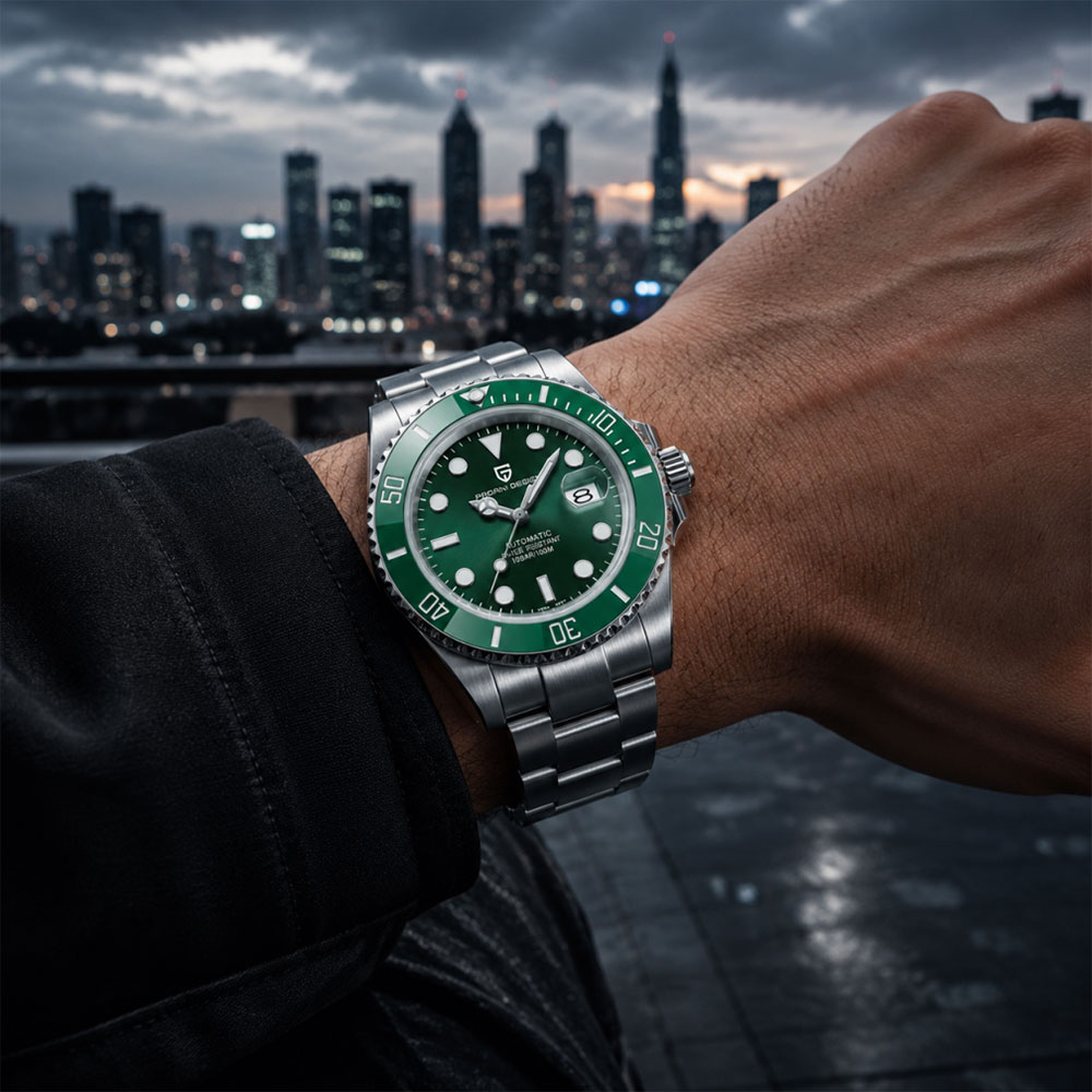 PAGANI DESIGN Duikhorloge Mech - Mens Mechanical Watch recensie en prijs