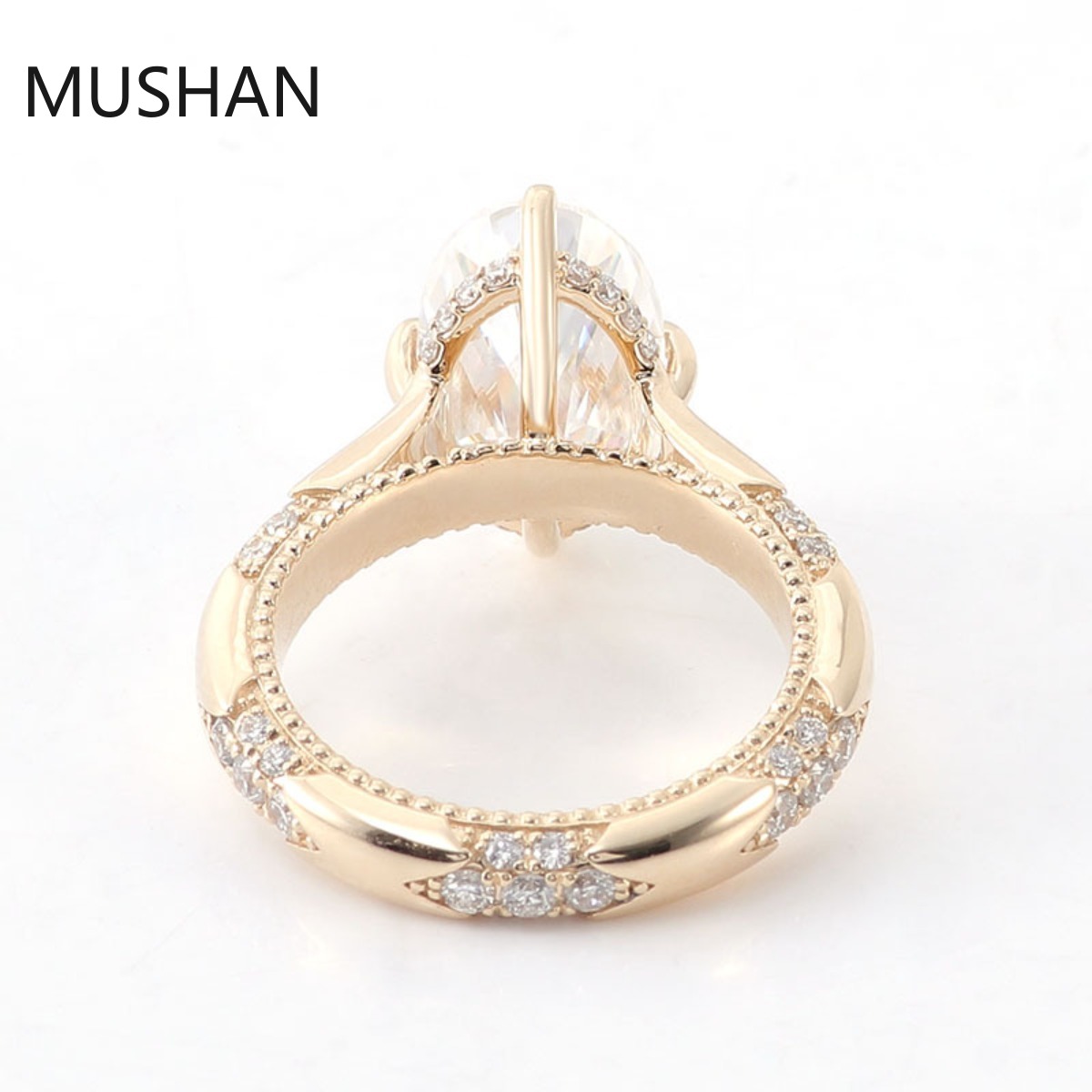MUSHAN Luxe Op Maat Gemaakte 1 - Moissanite Ring recensie en prijs