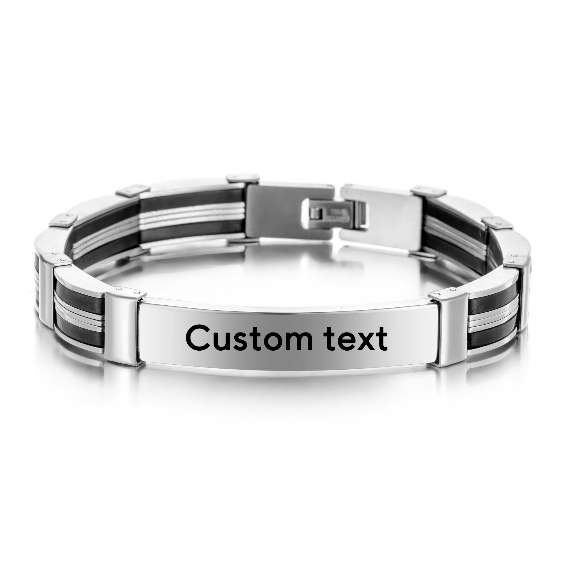 Punk Custom TEKST Naam Mannen  - Jewelry Clasp Watches recensie en prijs