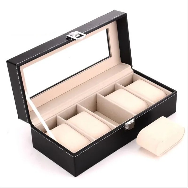 6 Grids Horlogedoos PU Lederen - Best Jewelry Watches recensie en prijs