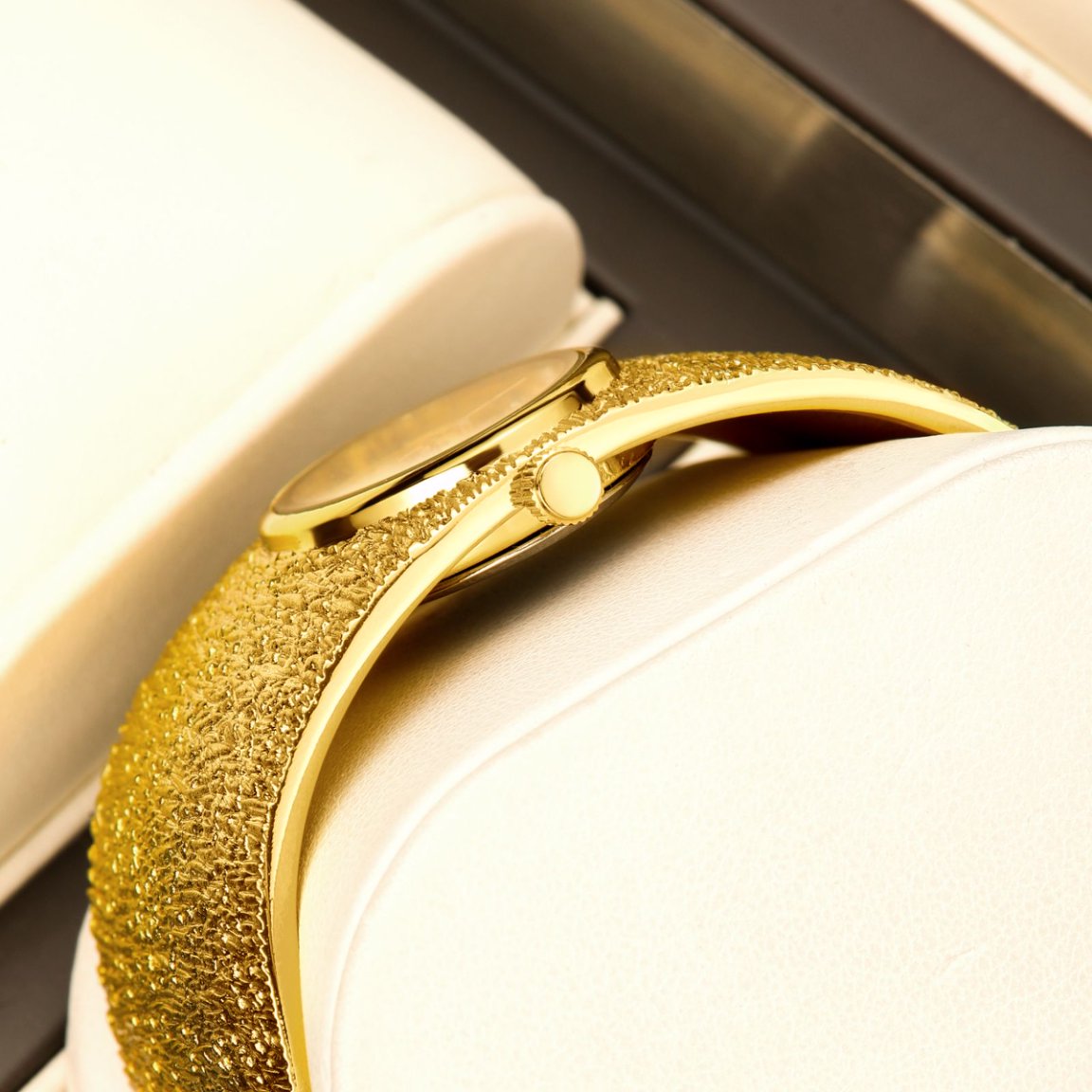 YaLaLuSi getextureerde brede g - Jewelry Watches Vintage recensie en prijs