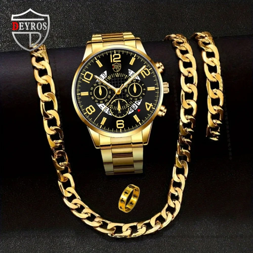 4 stks/set heren vrijetijdshor - Best Jewelry Watches recensie en prijs