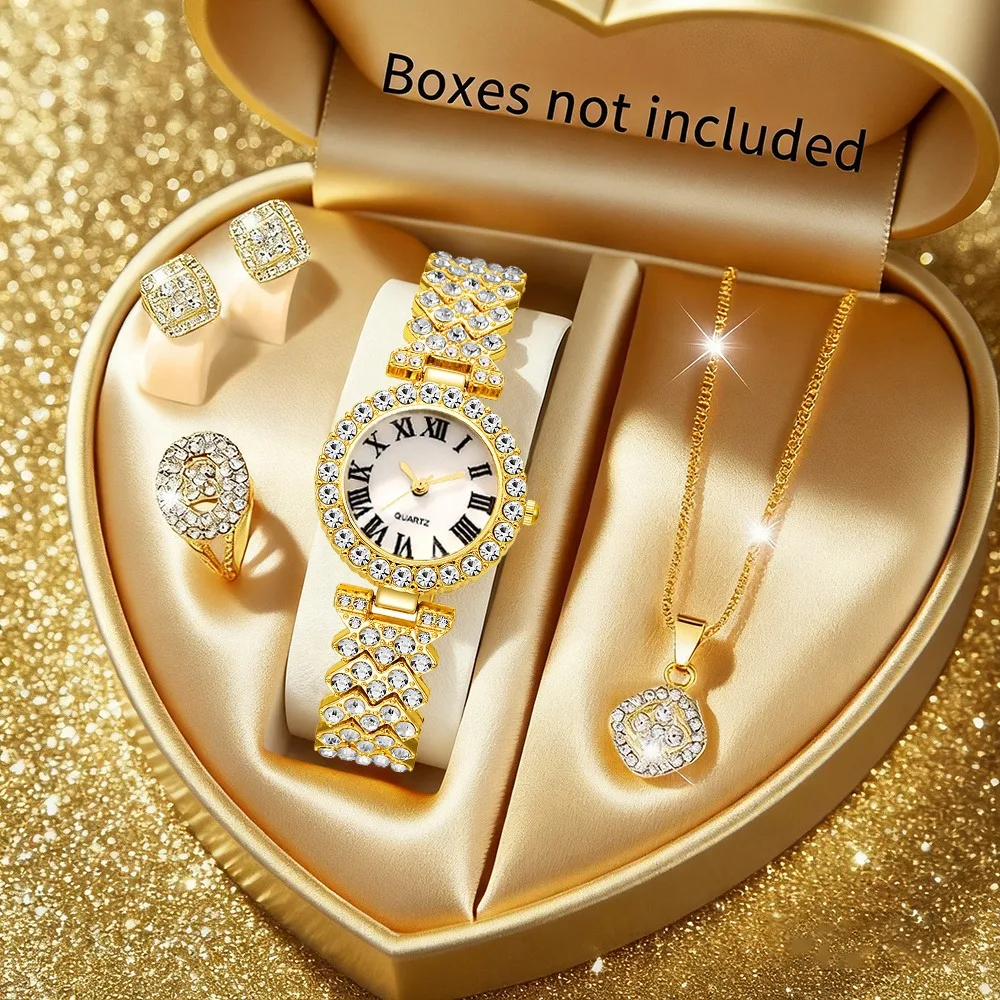 2026 5 stks Elegante Strass Vr - Jewelry Clasp Watches recensie en prijs