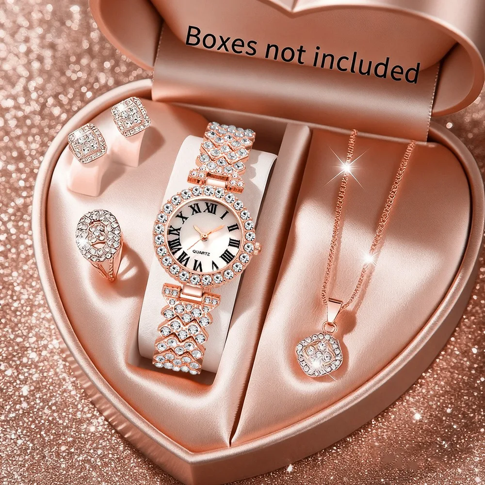 2026 5 stks Elegante Strass Vr - Jewelry Clasp Watches recensie en prijs